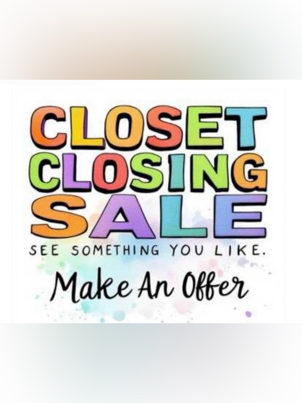 Closet Closing